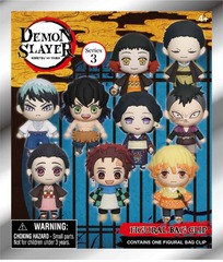 Demon Slayer Foam Bag Clip Series 3